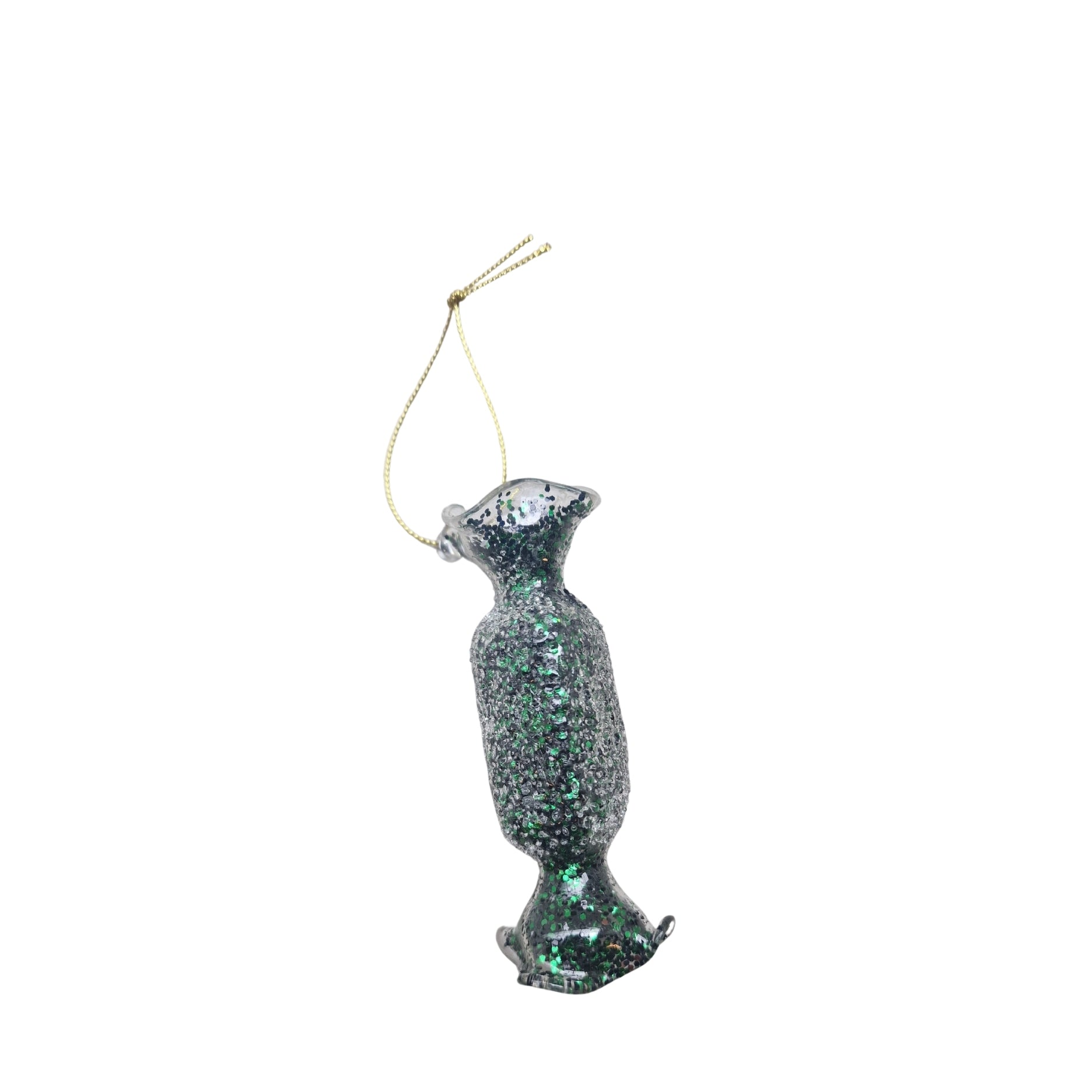 Süße Weihnachtskugel m. Glitzer